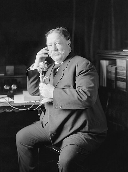 William Howard Taft am Telefon